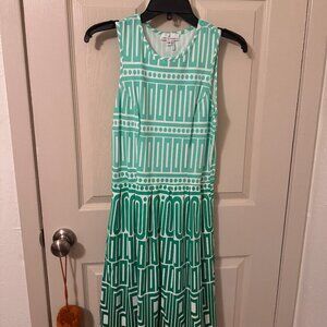 Turquoise/Green Jude Connally Dress